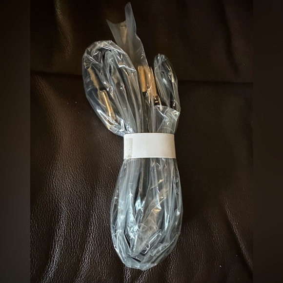 Cute pixie bag w/faux leather & suede w/gold tone studs, handles, & long strap - Picture 9 of 9